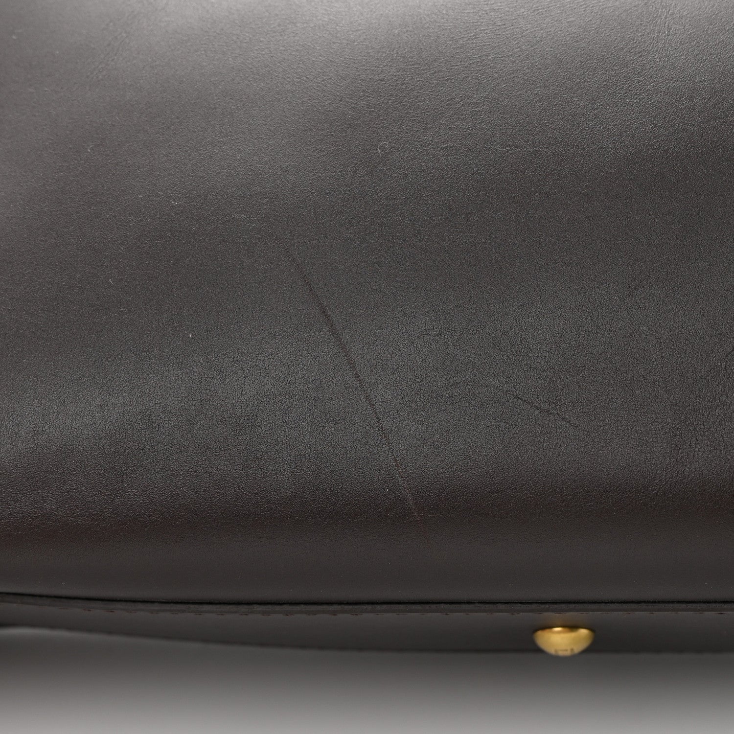 Fendi Vitello Calf Hair Zebra Print Medium Peekaboo Iconic Satchel Black 16 of 20