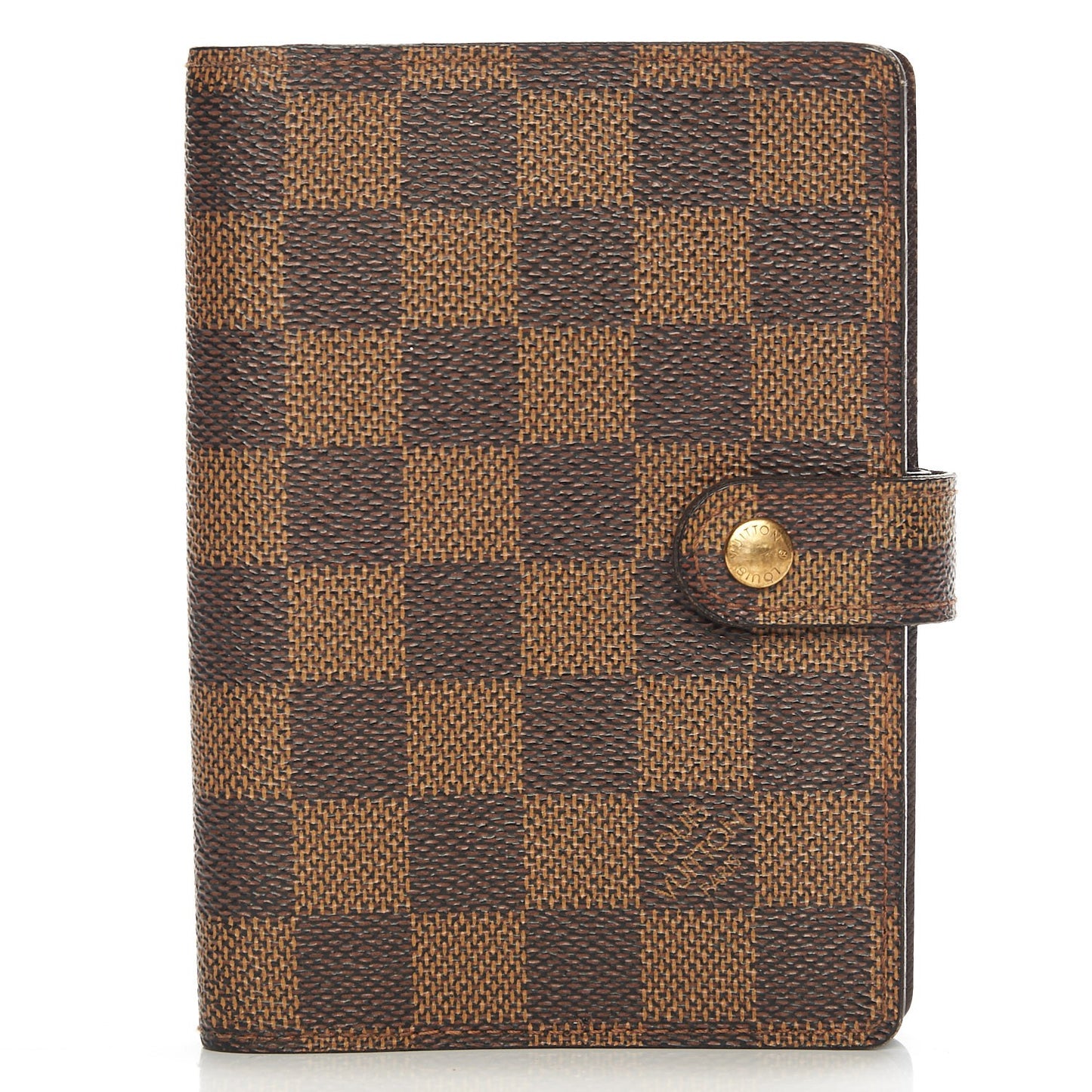 Damier Ebene Small Ring Agenda Cover