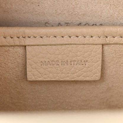 Celine Drummed Calfskin Nano Luggage Ivory 7 of 11
