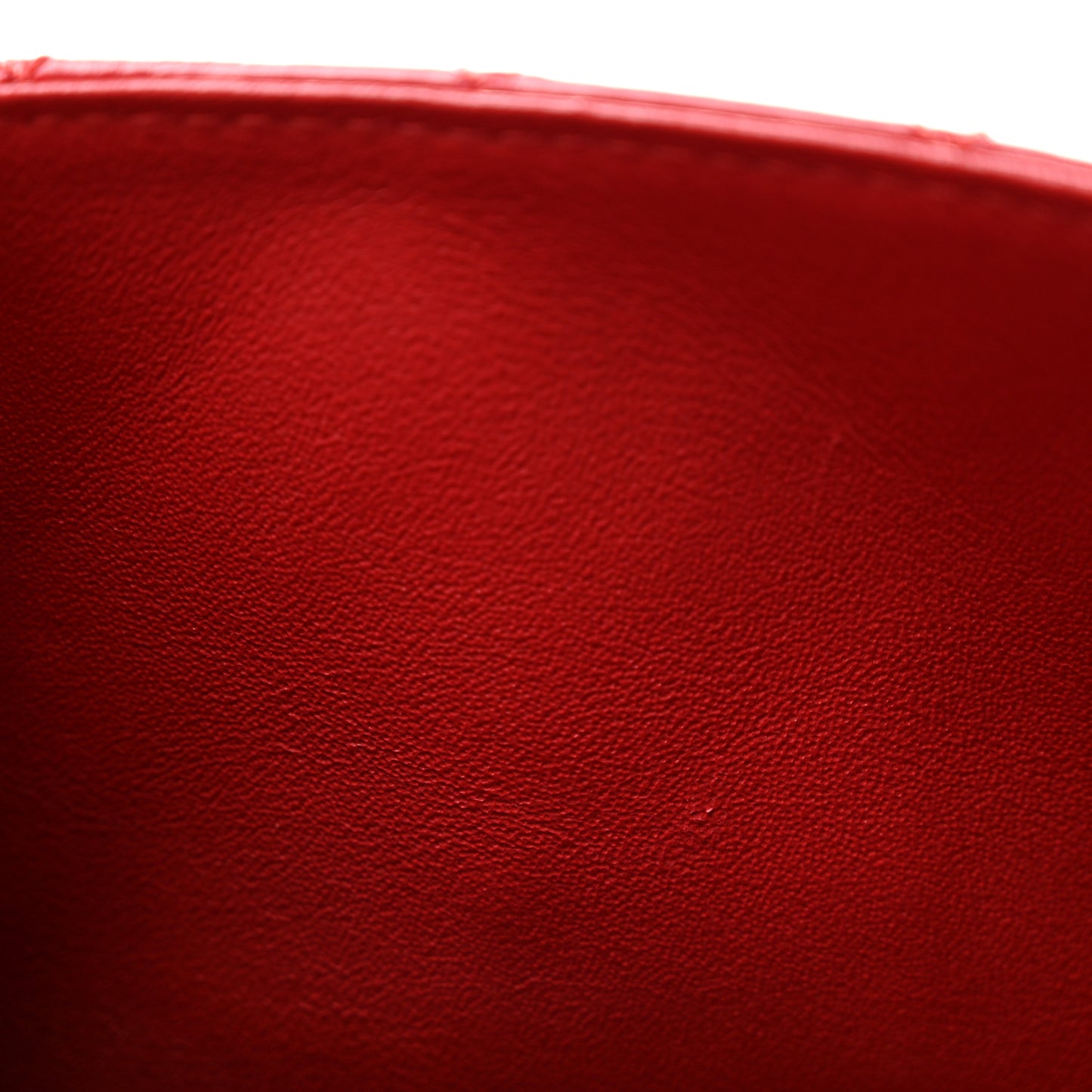 Aged Calfskin Quilted 2.55 Reissue Mini Flap Red
