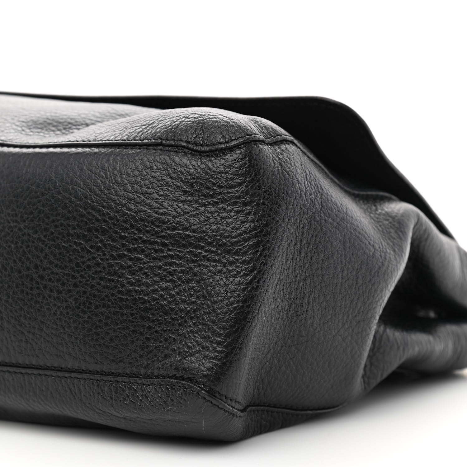Mulberry Small Classic Grain Calfskin Medium Lily Black 10 of 10