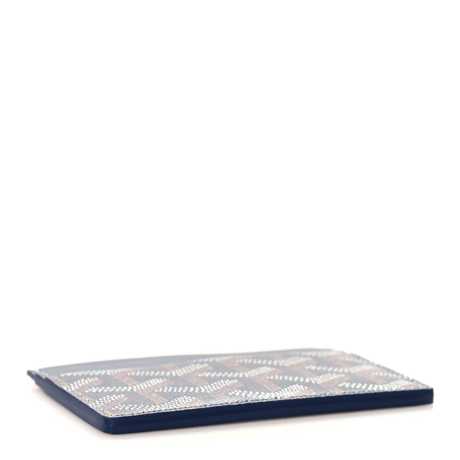 Goyard Goyardine Saint Sulpice Card Holder Navy 4 of 7