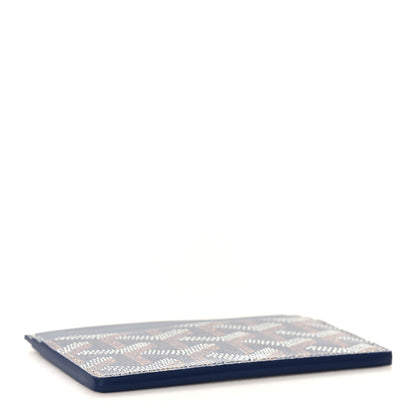 Goyard Goyardine Saint Sulpice Card Holder Navy 4 of 7