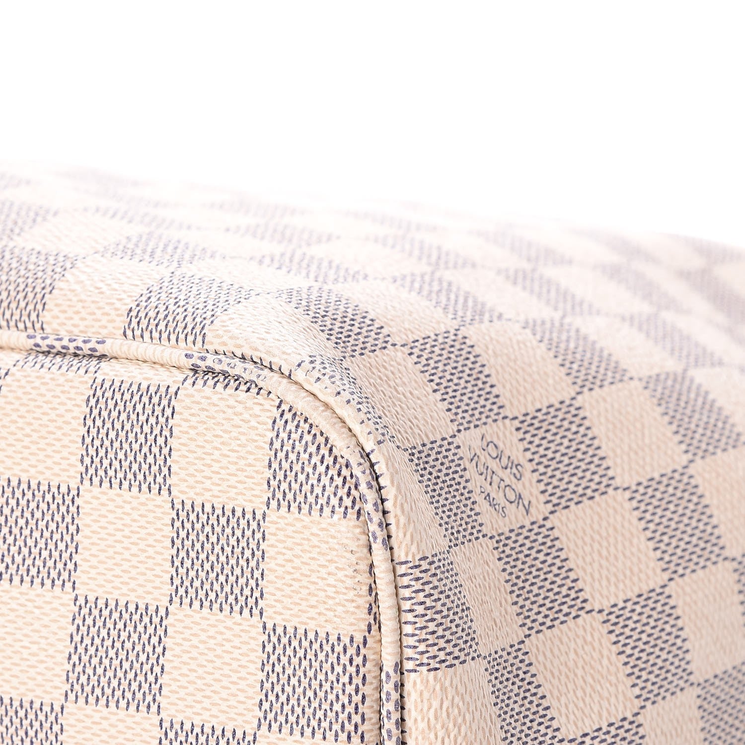 Louis Vuitton Damier Azur Neo Neverfull MM Rose Ballerine 11 of 13