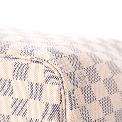 Louis Vuitton Damier Azur Neo Neverfull MM Rose Ballerine 11 of 13