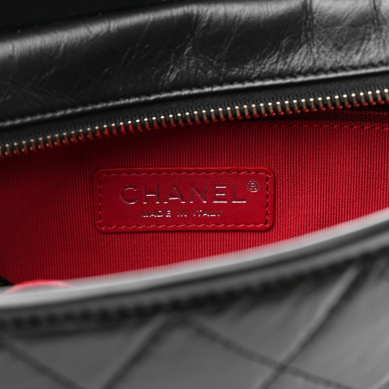 Chanel Aged Calfskin Quilted New Medium Gabrielle Hobo Black 7 of 10