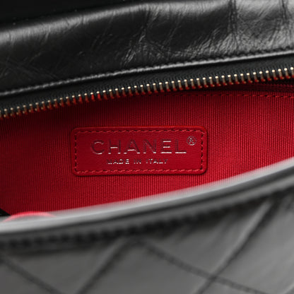 Chanel Aged Calfskin Quilted New Medium Gabrielle Hobo Black 7 of 10