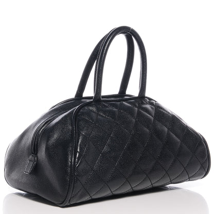 Chanel Caviar Bowler Black 3 of 7