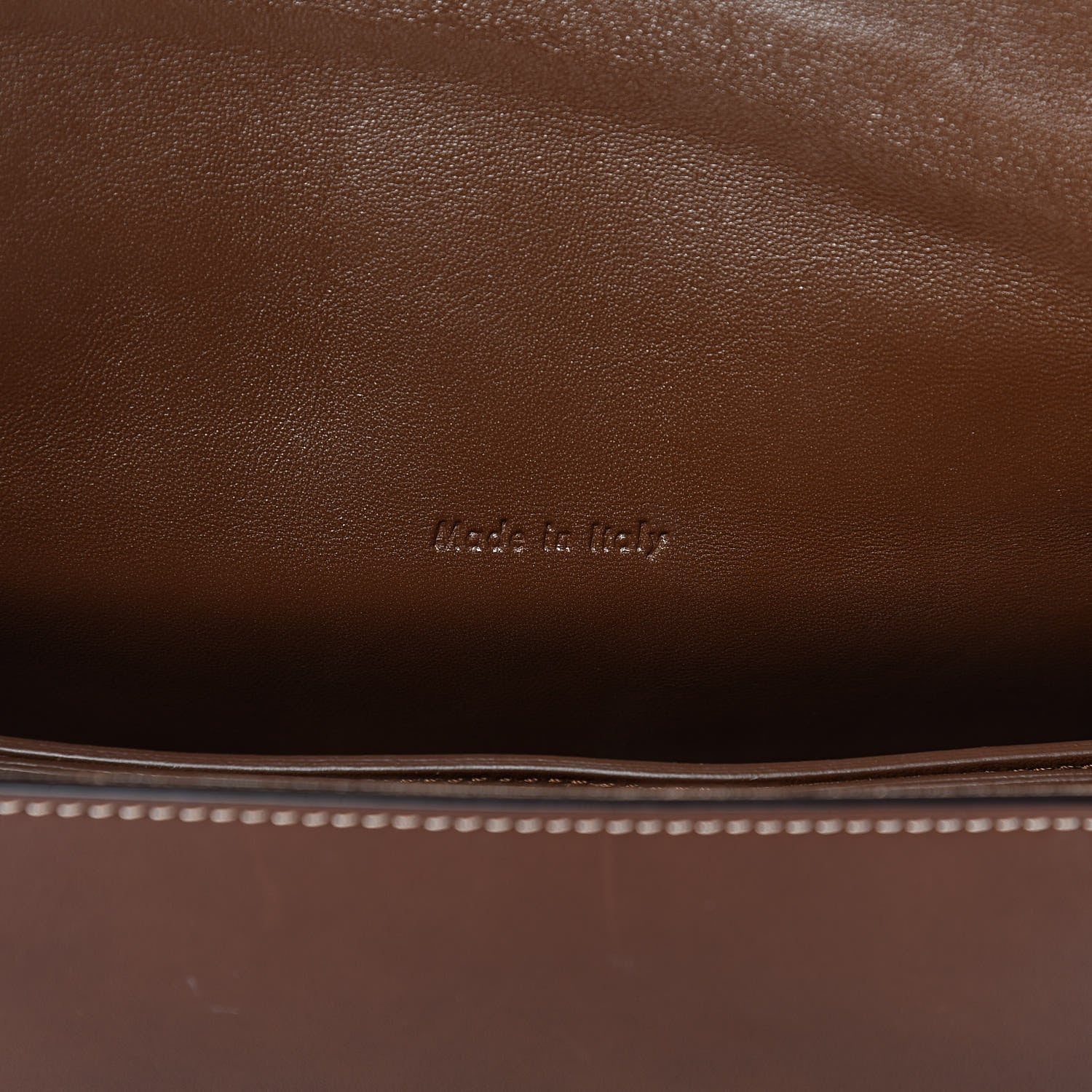 Celine Supersoft Calfskin Medium Trotteur Chestnut 6 of 11
