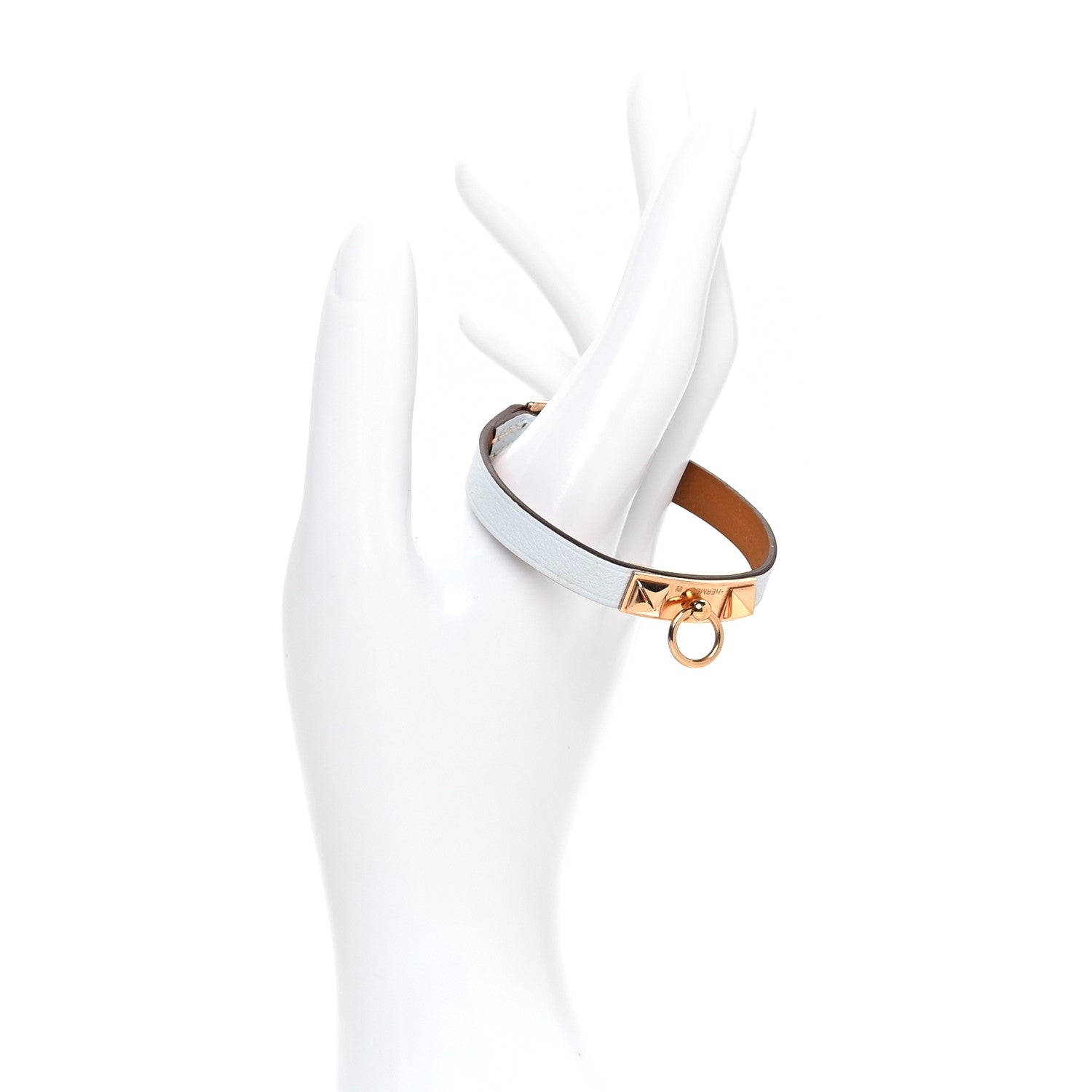 Hermes Swift Micro Rivale Bracelet T2 Bleu Brume 2 of 5