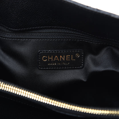 Chanel Caviar Quilted Grand Shopping Tote GST Black 6 of 11