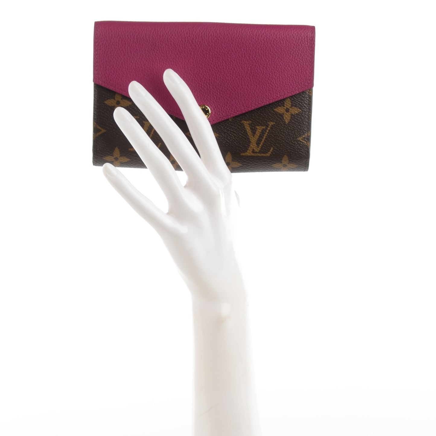 Monogram Pallas Compact Wallet Grape