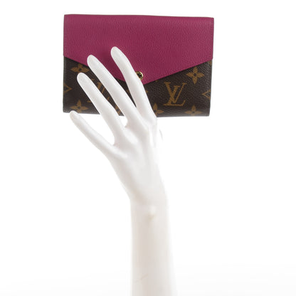 Louis Vuitton Monogram Pallas Compact Wallet Grape 2 of 7