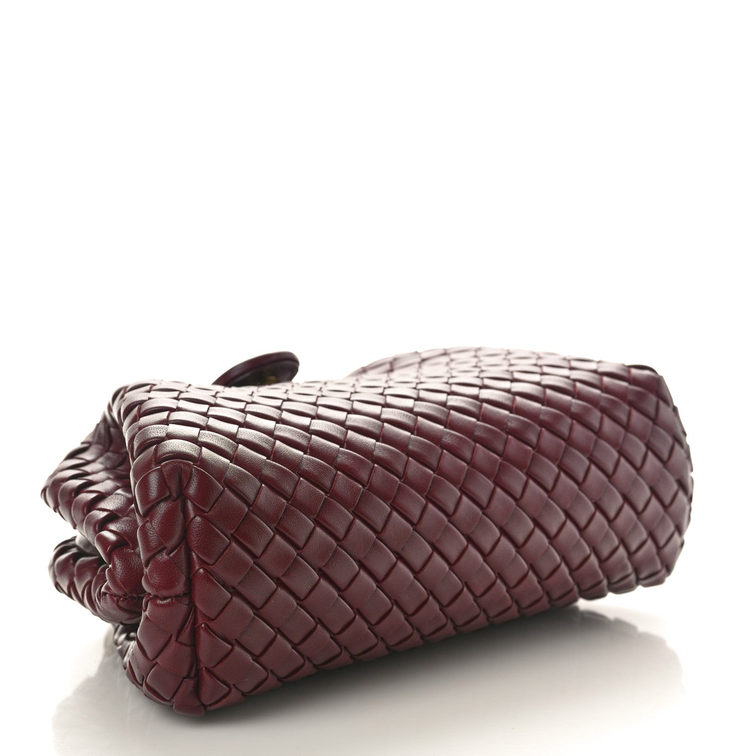 Bottega Veneta Nappa Intrecciato Teen The Lauren 1980 Clutch With Chain Barolo 4 of 10