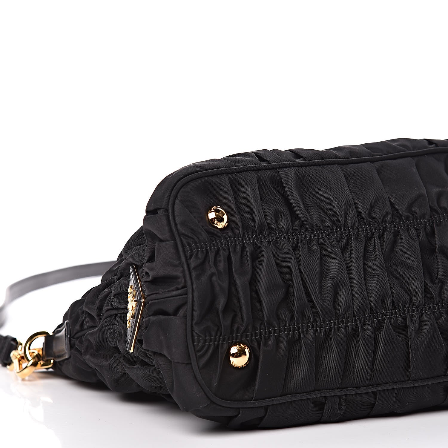 Prada Tessuto Nylon Gaufre Tote Black 8 of 10