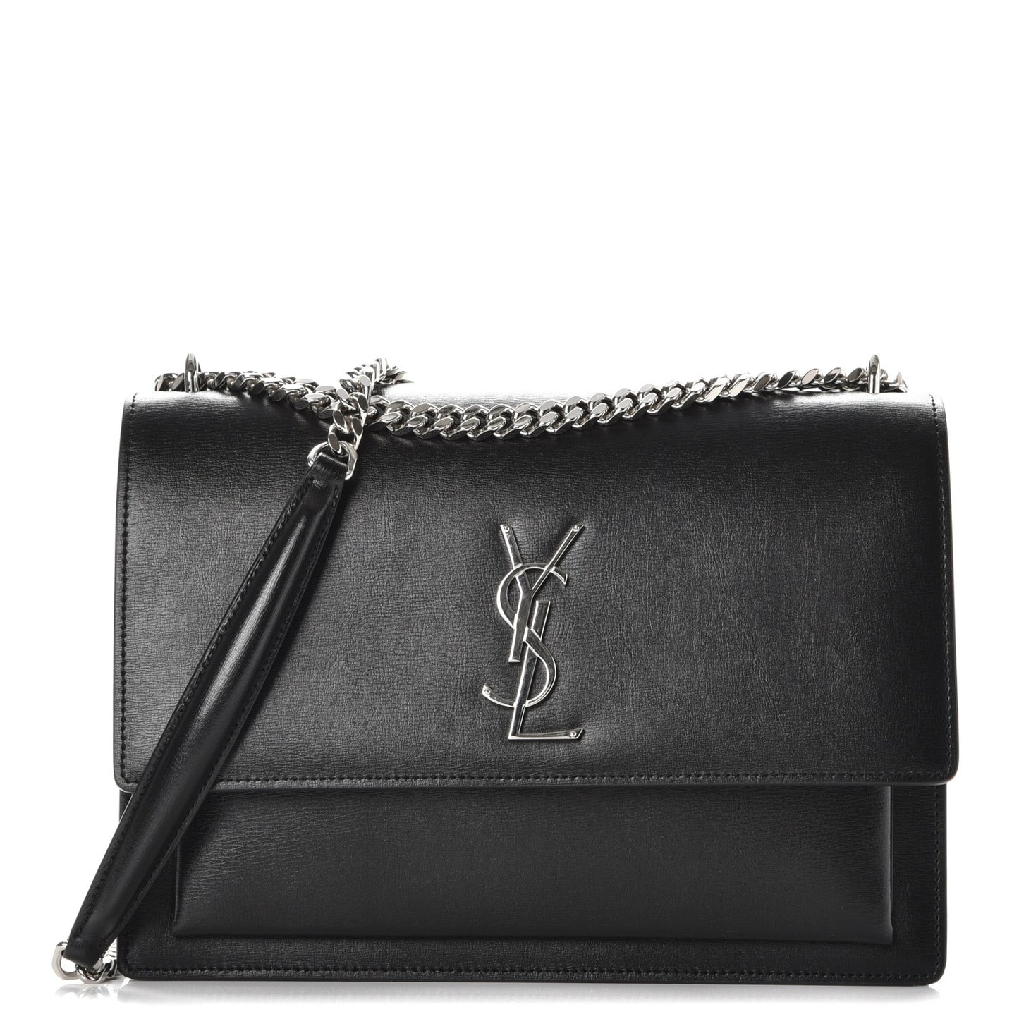 Calfskin Large Monogram Sunset Black
