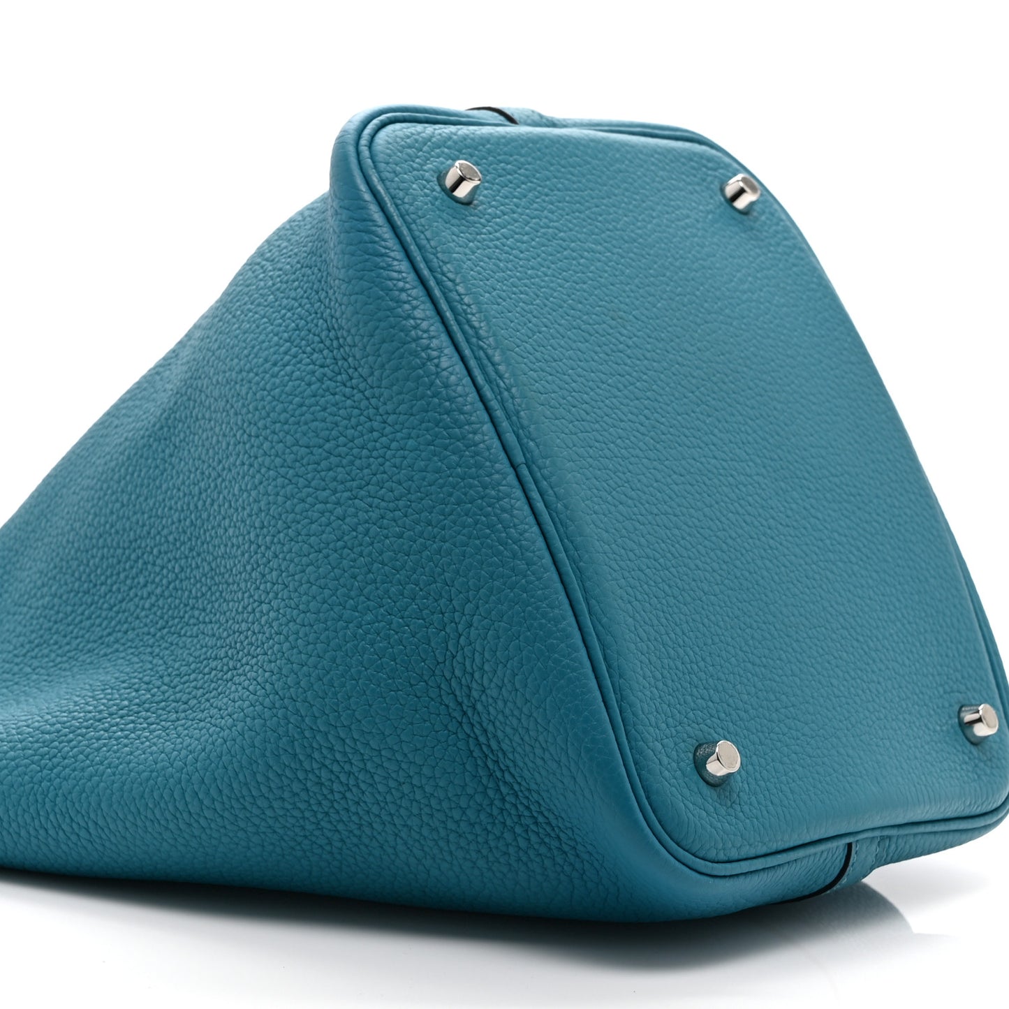 Taurillon Clemence Picotin Lock 22 MM Bleu Izmir