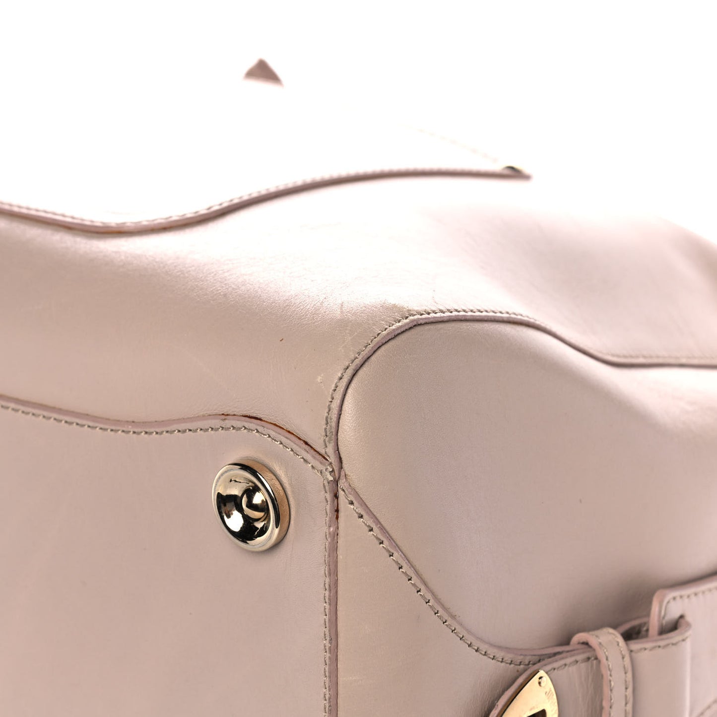 Calfskin Tahula Satchel Pale Pink