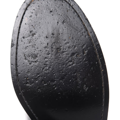 Saint Laurent Smooth Calfskin Studded Boots 39 Black 6 of 10