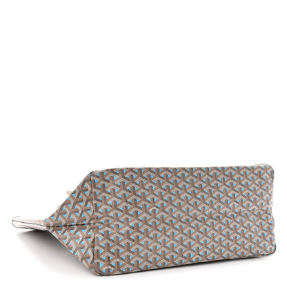 Goyard Goyardine Saint Louis Claire Voie GM Grege Turquoise 5 of 11