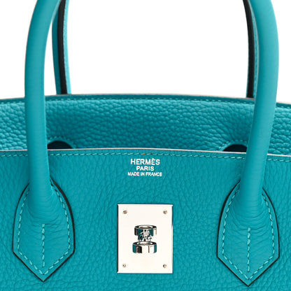 Hermes Togo Birkin 30 Turquoise 6 of 13