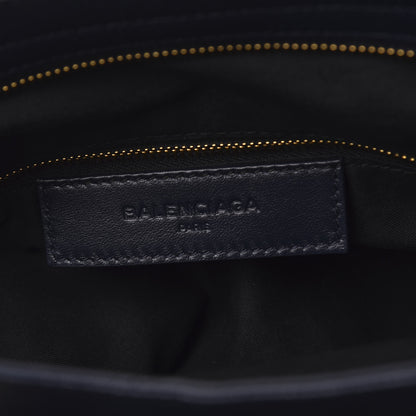 Balenciaga Chevre Gold Metallic Edge Hardware Velo Bleu Nuit Dark Sea 6 of 10
