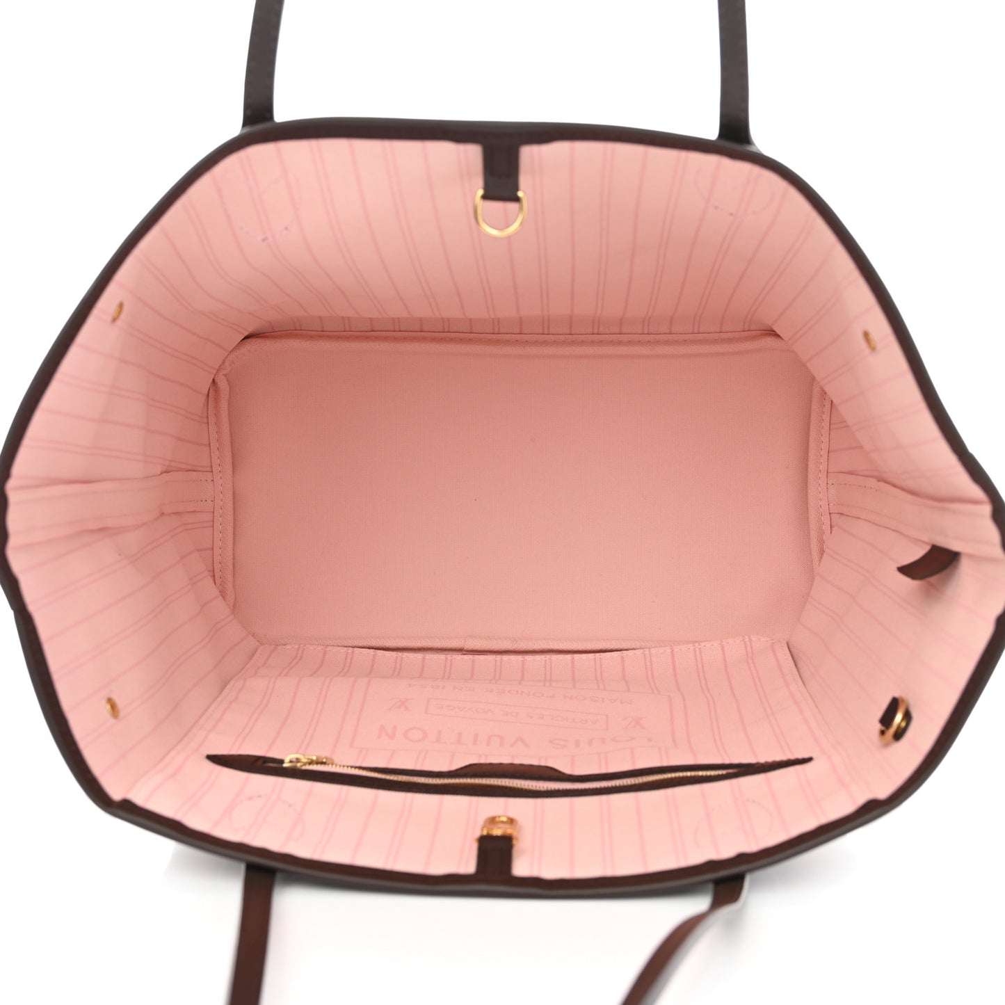 Damier Ebene Neo Neverfull MM Rose Ballerine