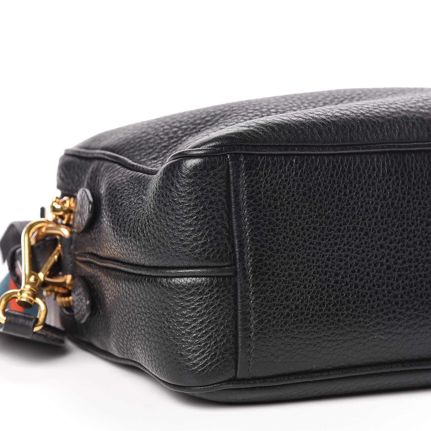 Prada Vitello Daino Medium Double Zip Shoulder Bag Black 12 of 17