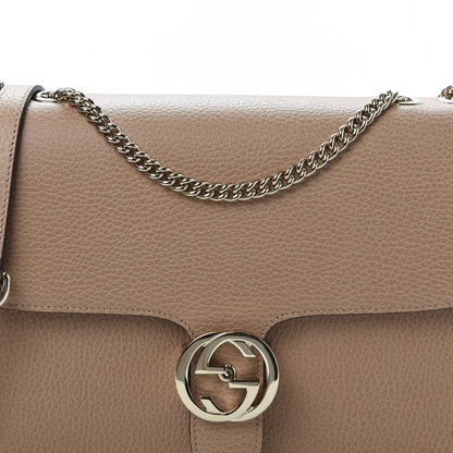 Gucci Dollar Calfskin Interlocking G Shoulder Bag Camelia 9 of 9