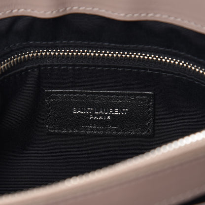 Saint Laurent Calfskin Y Quilted Monogram Medium Loulou Chain Satchel Mink 7 of 12