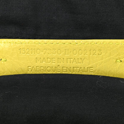 Balenciaga Agneau Classic Hardware Work Jaune Poussin 7 of 12