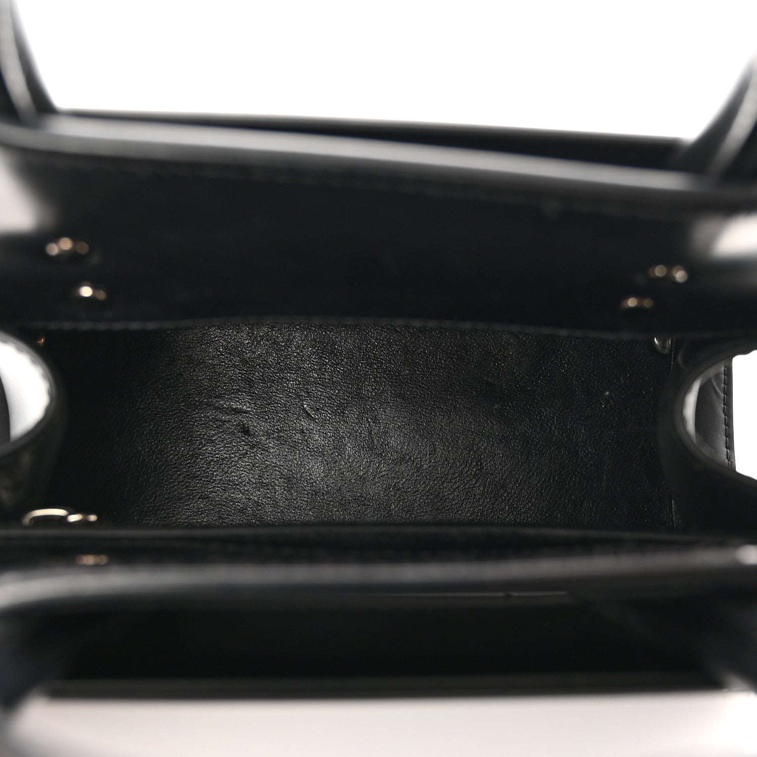 Givenchy Smooth Calfskin Mini Horizon Satchel Black 5 of 10