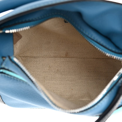 Loewe Calfskin Mini Puzzle Bag Dark Lagoon Black 5 of 12