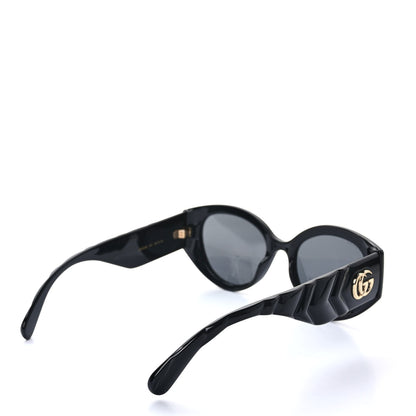 Gucci Acetate GG Cat Eye Sunglasses GG0809S Black 4 of 7