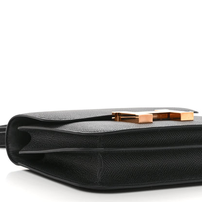 Hermes Epsom Constance 18 Black 9 of 11
