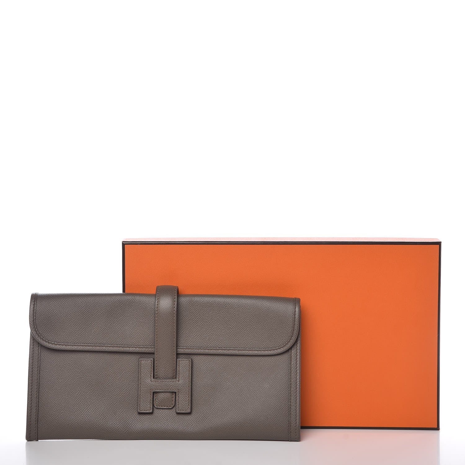 Hermes Epsom Jige Elan 29 Clutch Etain 8 of 8