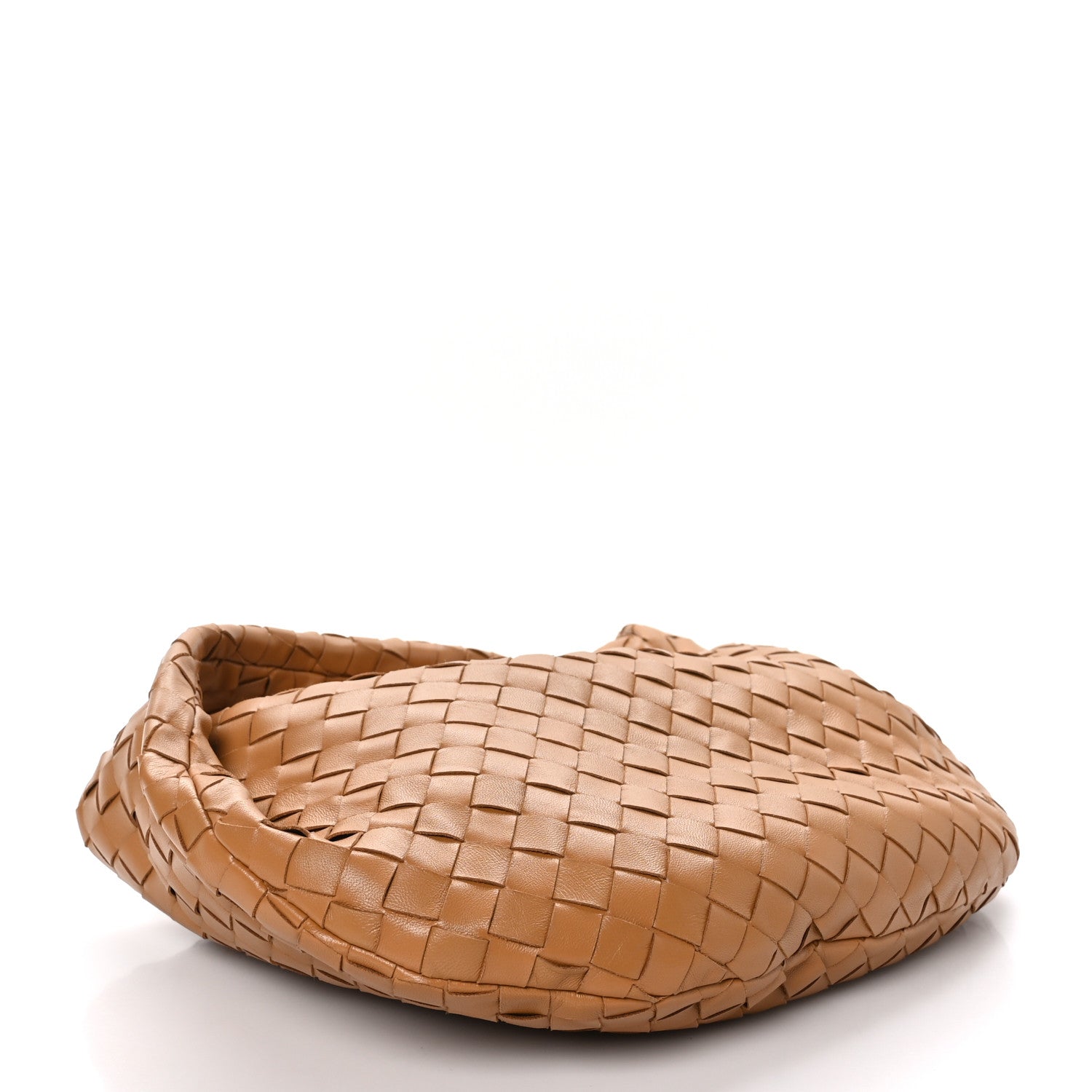 Bottega Veneta Nappa Intrecciato Teen Jodie Hobo Caramel 4 of 10