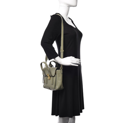 3.1 Phillip Lim 3.1 Calfskin Mini Pashli Satchel Sage 2 of 12