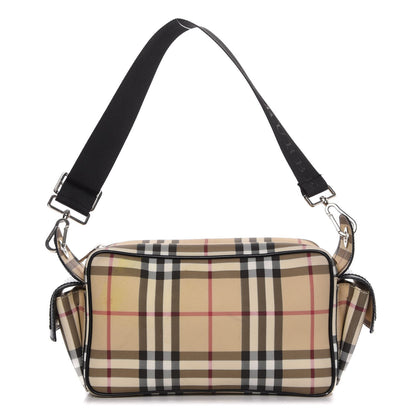 Burberry House Check Shoulder Bag Black 1 of 11