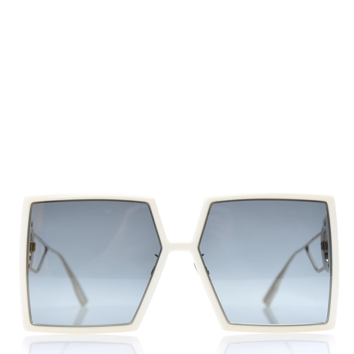 Christian Dior Square 30 Montaigne Sunglasses White 2 of 8