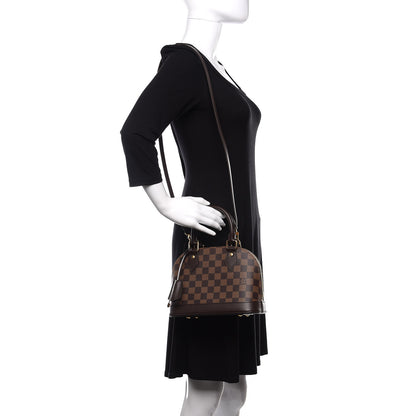 Louis Vuitton Damier Ebene Alma BB 2 of 11