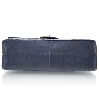 Chanel Aged Calfskin 2.55 Reissue 227 Flap Navy 6 of 9
