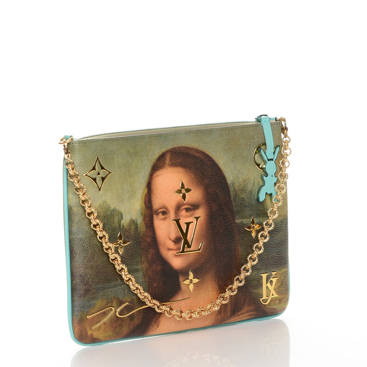 Masters Da Vinci Pochette Clutch Vert D’eau