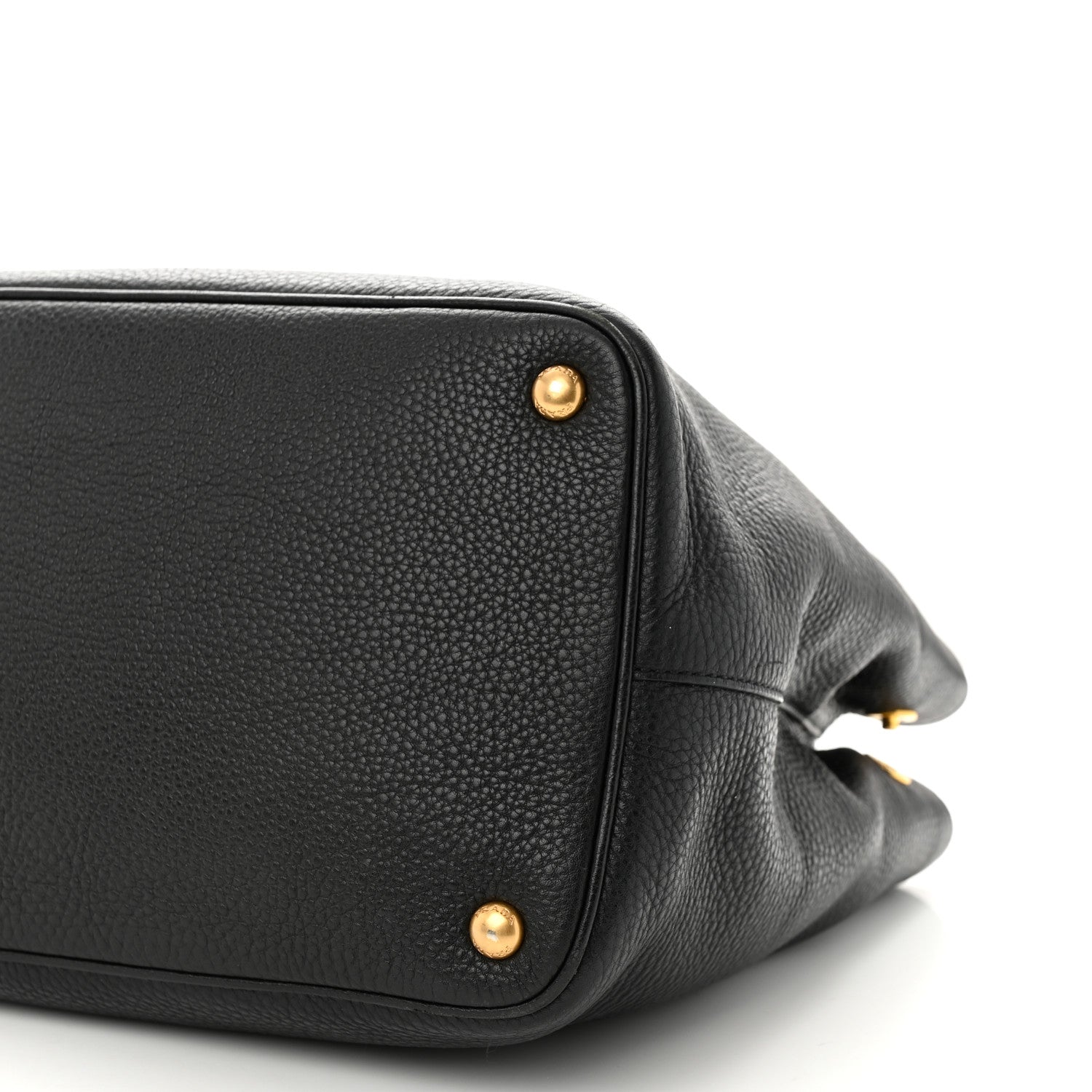 Prada Vitello Daino Tote Black 11 of 12