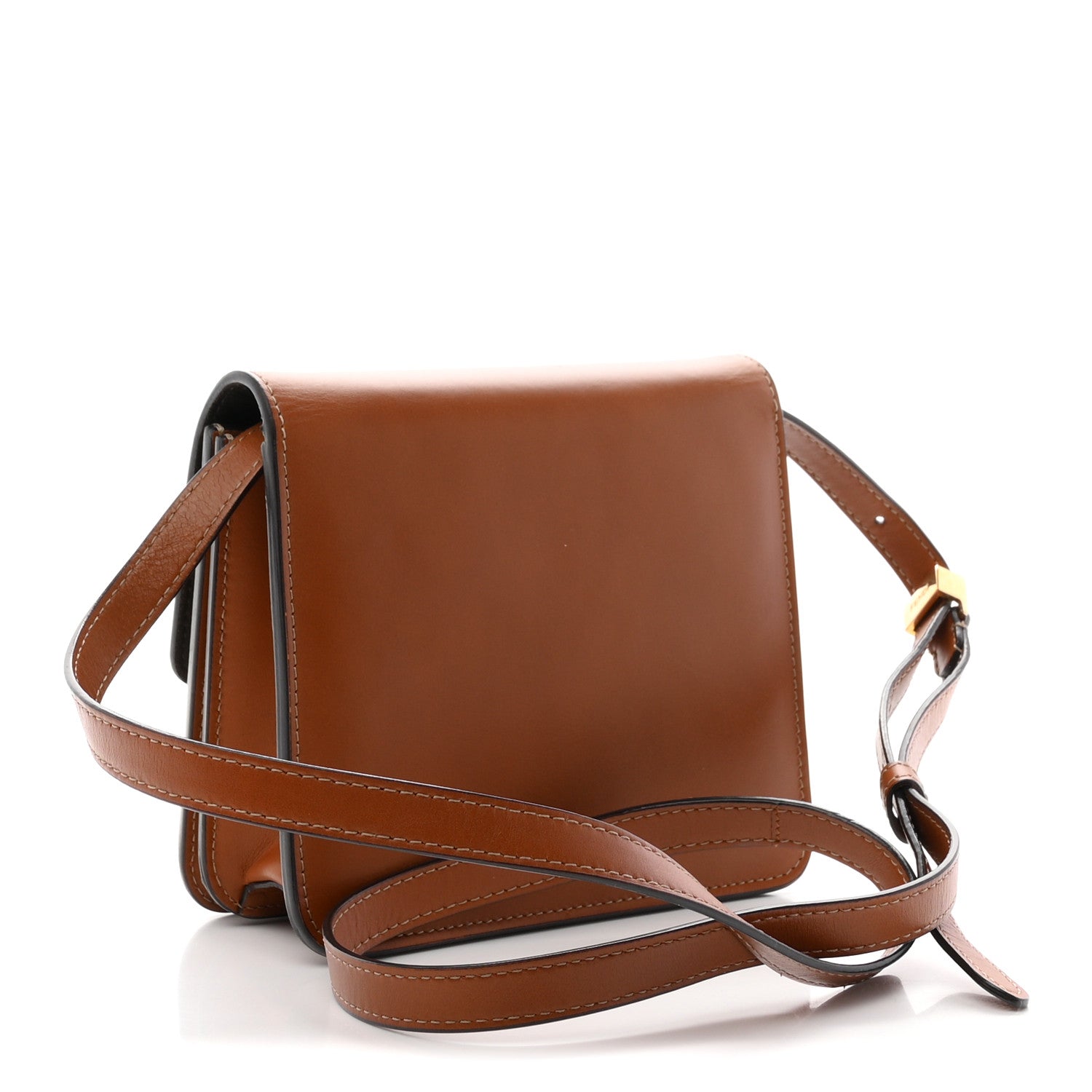 Fendi Vitello Crossbody Bag Cuoio 2 of 9
