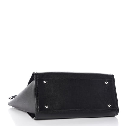 Chanel Caviar Small Studded Deauville Tote Black 5 of 11