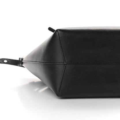 Mansur Gavriel Vegetable Tanned Calfskin Bucket Bag Black Flamma 8 of 10