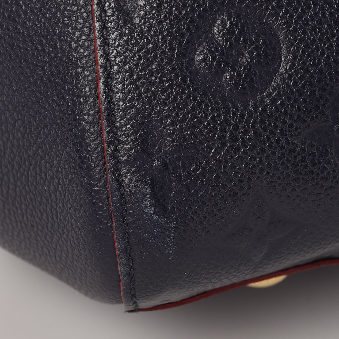 Empreinte Montaigne MM Marine Rouge
