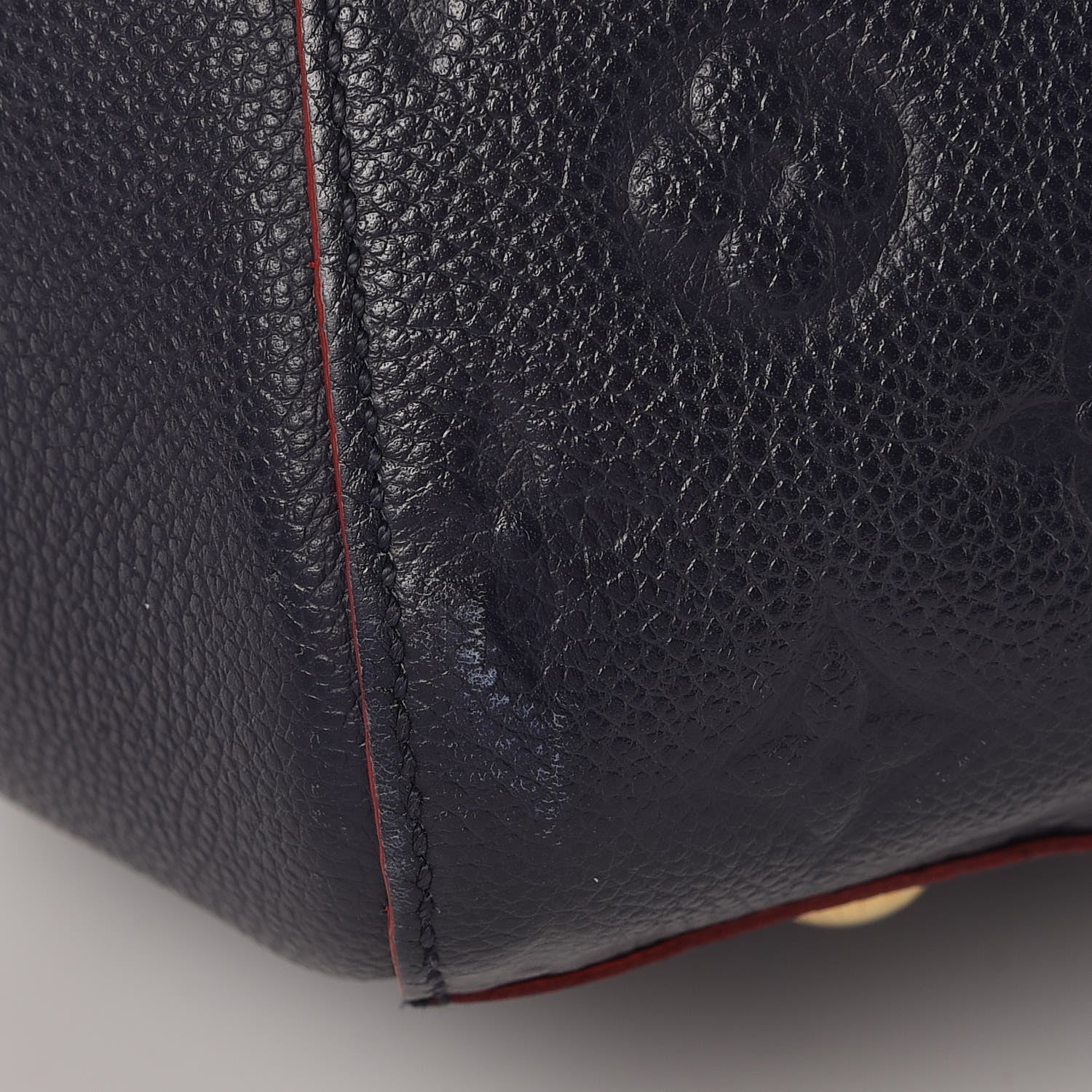 Louis Vuitton Empreinte Montaigne MM Marine Rouge 14 of 15
