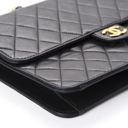 Chanel Lambskin Quilted Medium Single Flap Black 6 of 10